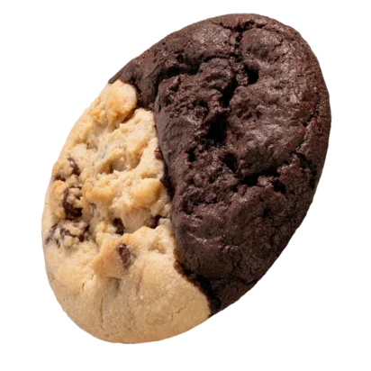 CRUMBL COOKIES MENU FOR THIS WEEK - JAN 25-31, 2026 5 A close-up of a Brookie Cookie with chocolate chips, presented on a white background.