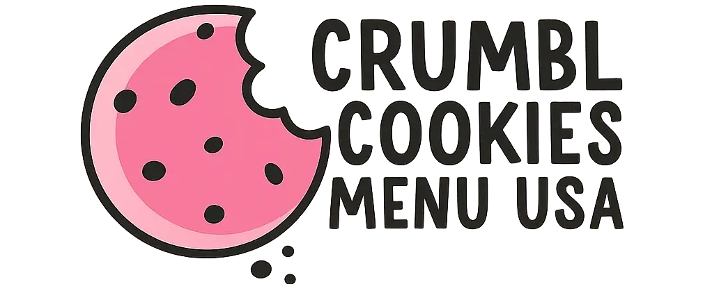 Crumbl Cookie Menu Logo Sweet Bites, Tasty Delights!