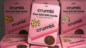 Crumbl Cookies gift cards
